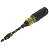 Klein 32516HD KNECT 16-in-1 Impact Rated Hybrid Screwdriver / Nut Driver - 8