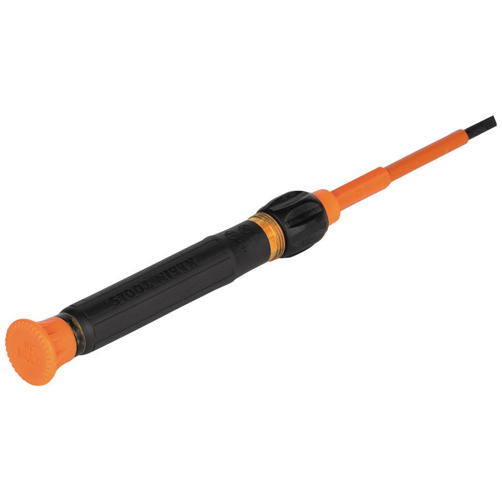 Klein 32581INS 2-in-1 Insulated Electronics Screwdriver, Phillips, Slotted Bits - 2