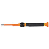 Klein 32581INS 2-in-1 Insulated Electronics Screwdriver, Phillips, Slotted Bits - 4