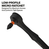 Klein Tools 32787S ProFlex micro ratchet impact bit set with magnetic bit holder and slim case (20 Piece) - 3