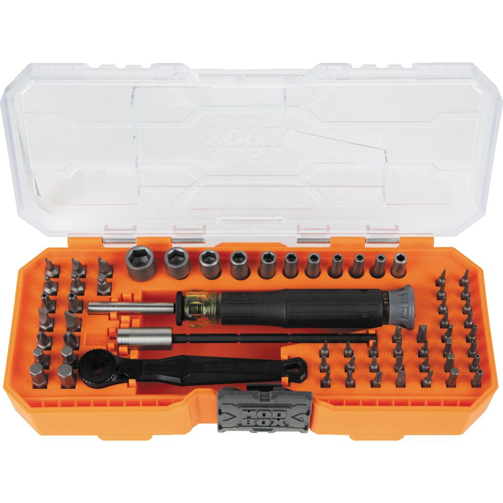 Klein 32787 Precision Ratchet and Driver System, 64-Piece - 4