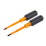 Klein 33532-INS Insulated Screwdriver Set, Slotted and Phillips, 2-Piece - 5