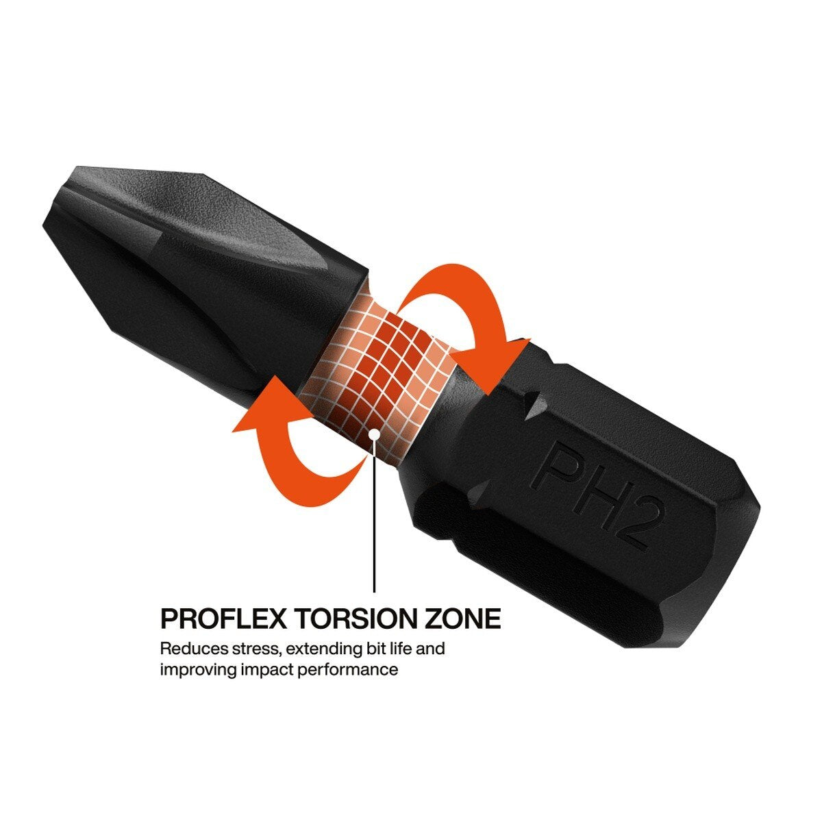 Klein Tools 33801B Impact Driver Bit Set with MODbox Compatible Case and Magnetic Bit Holder (21 Piece) - 3