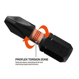 Klein Tools 33801B Impact Driver Bit Set with MODbox Compatible Case and Magnetic Bit Holder (21 Piece) - 3