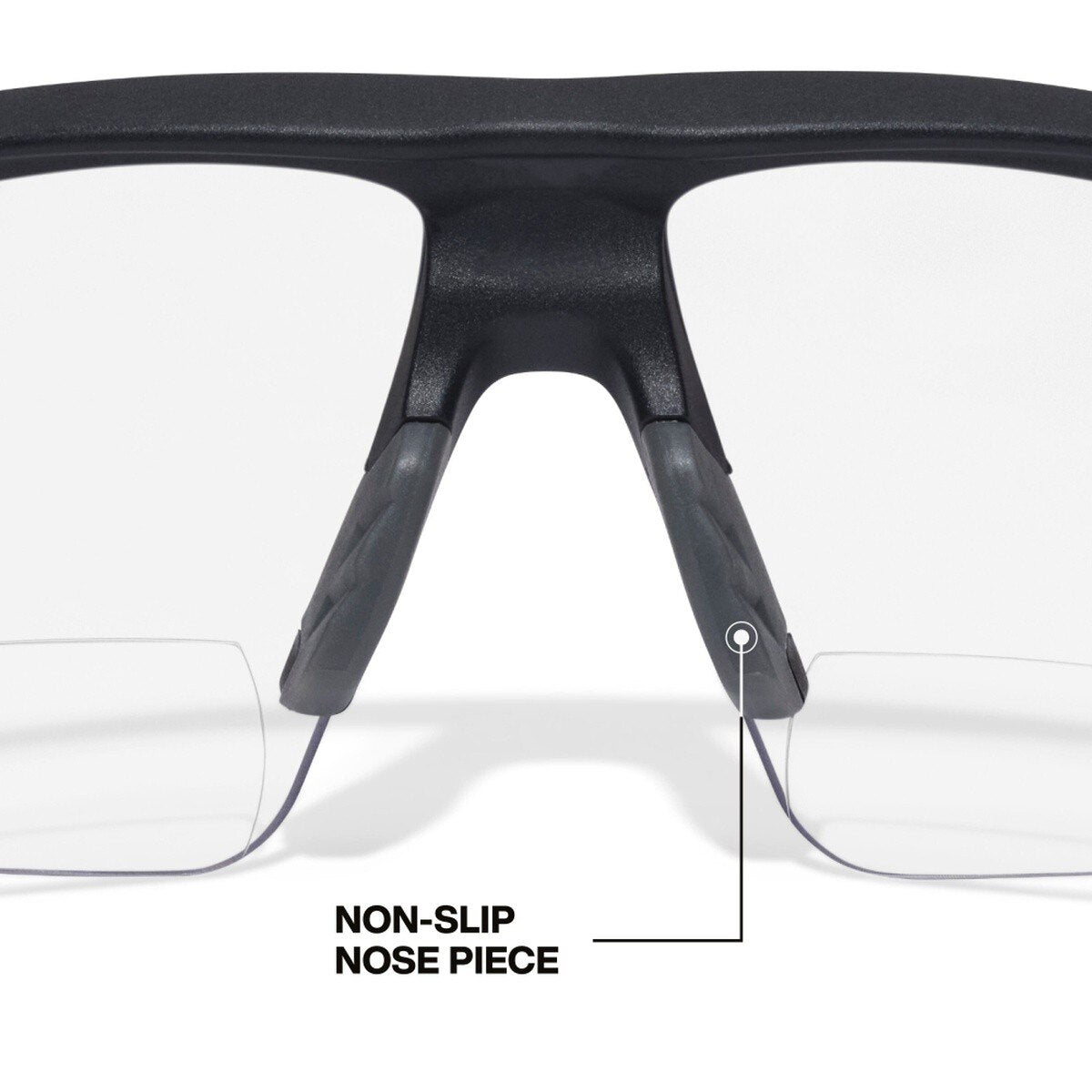 Klein Tools 3615 Bifocal Safety Glasses +2.00 Diopters Anti-Fog Clear Lens Wraparound Design (1 Pack) - 4