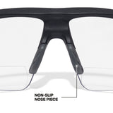 Klein Tools 3615 Bifocal Safety Glasses +2.00 Diopters Anti-Fog Clear Lens Wraparound Design (1 Pack) - 4