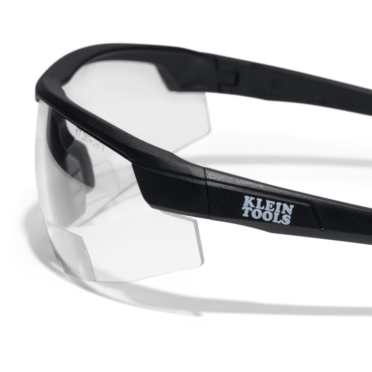 Klein Tools 3615 Bifocal Safety Glasses +2.00 Diopters Anti-Fog Clear Lens Wraparound Design (1 Pack) - 6