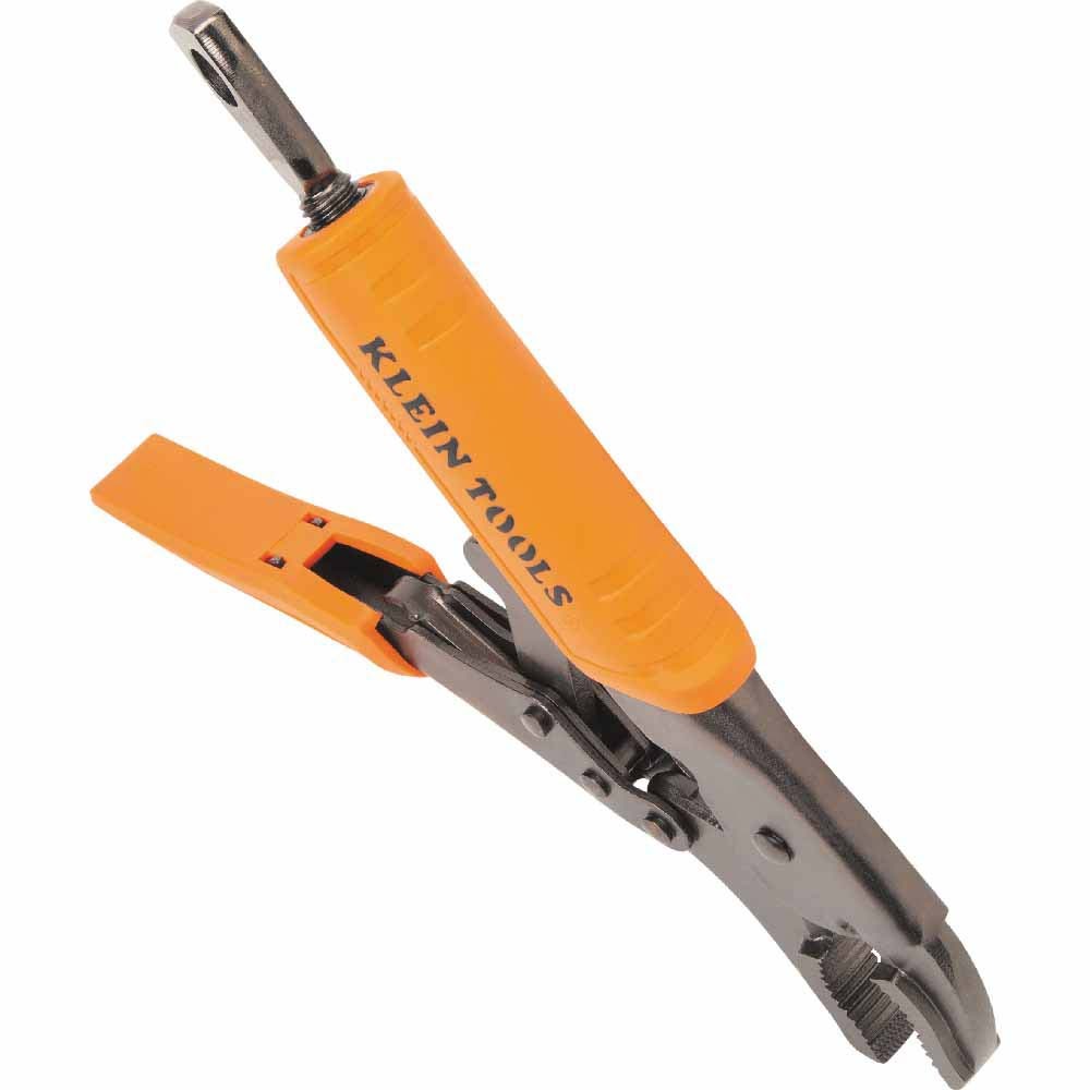 Klein 38602 Curved Jaw Locking Pliers, 10" - 3