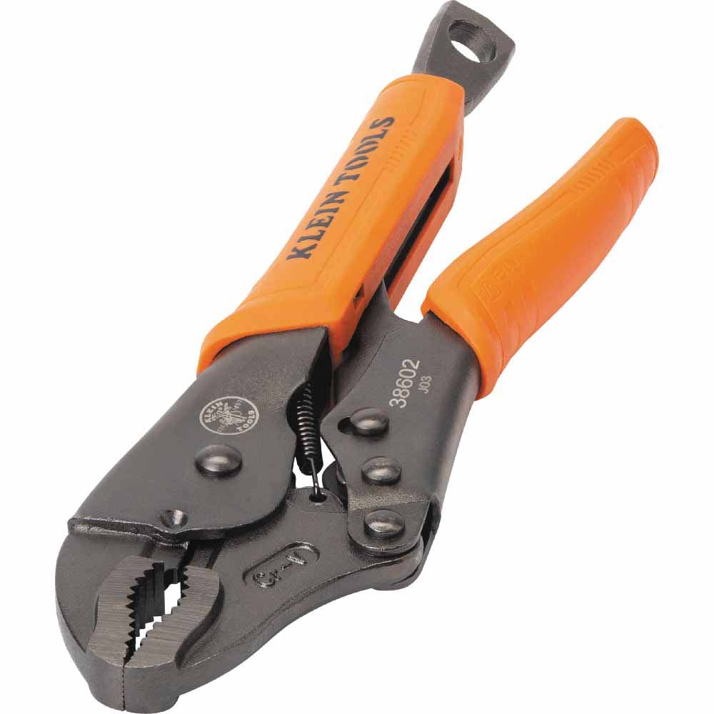 Klein 38602 Curved Jaw Locking Pliers, 10" - 6