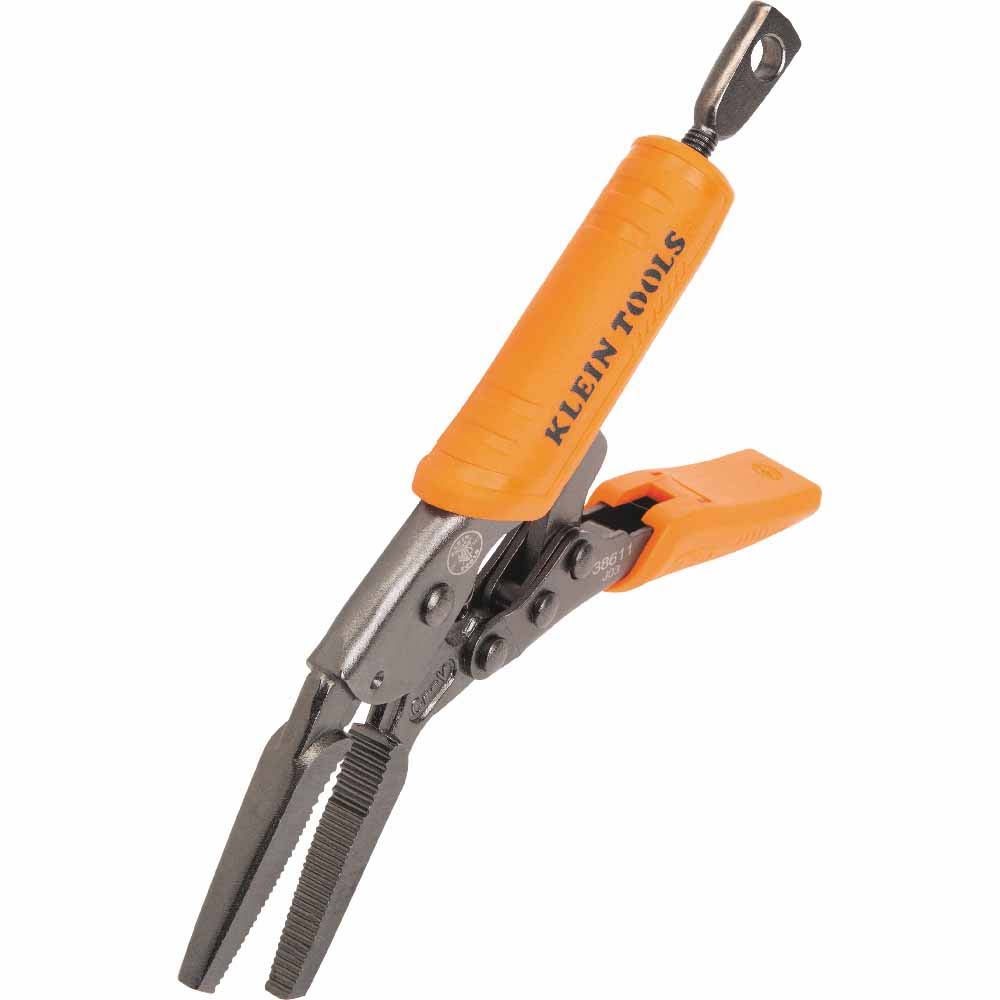 Klein 38611 Long Nose Locking Pliers, 6" - 3