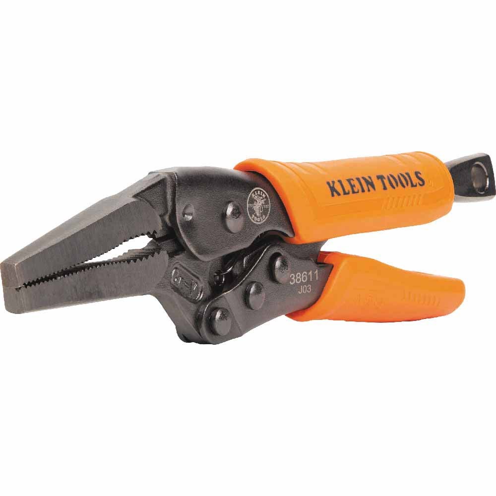 Klein 38611 Long Nose Locking Pliers, 6" - 4