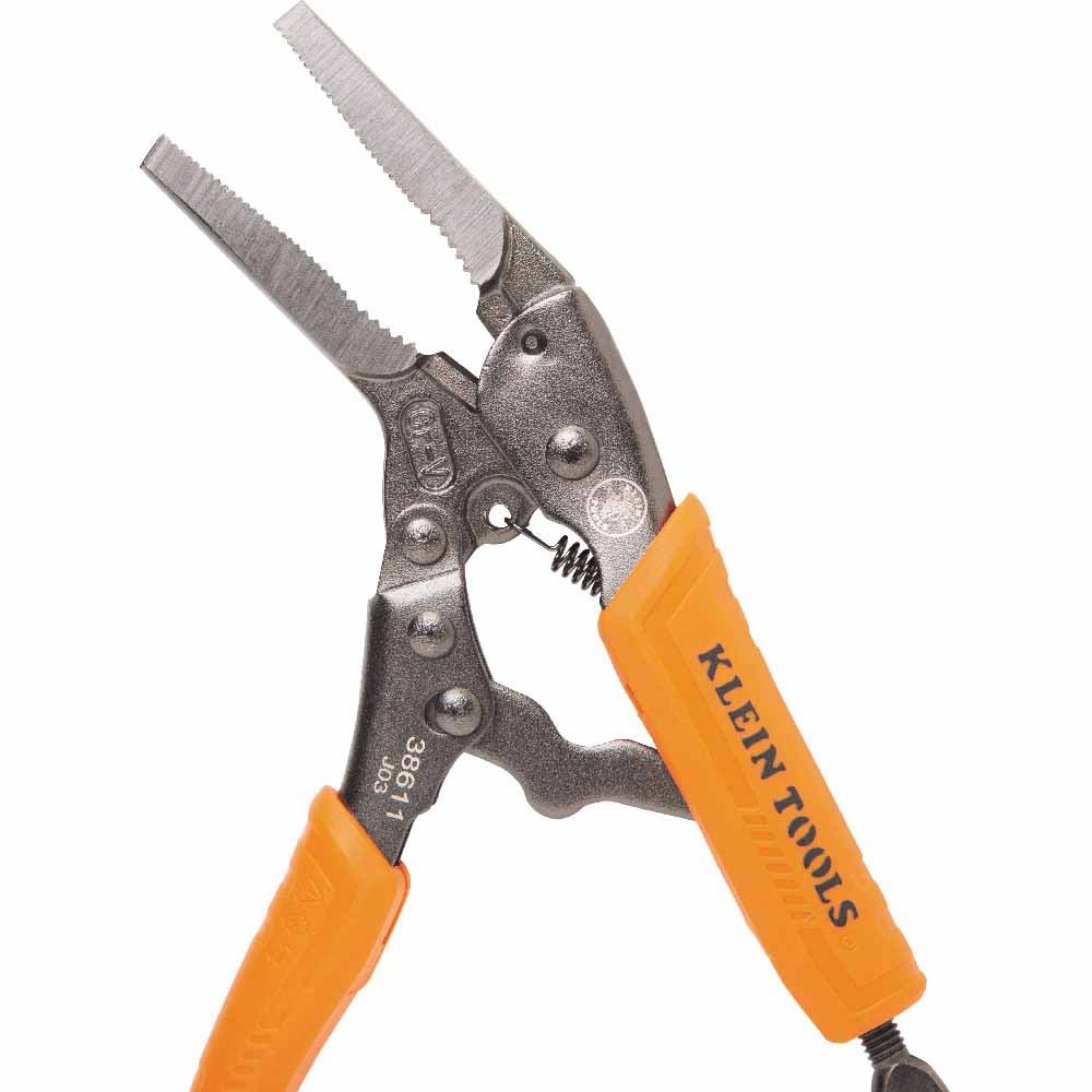 Klein 38611 Long Nose Locking Pliers, 6" - 8