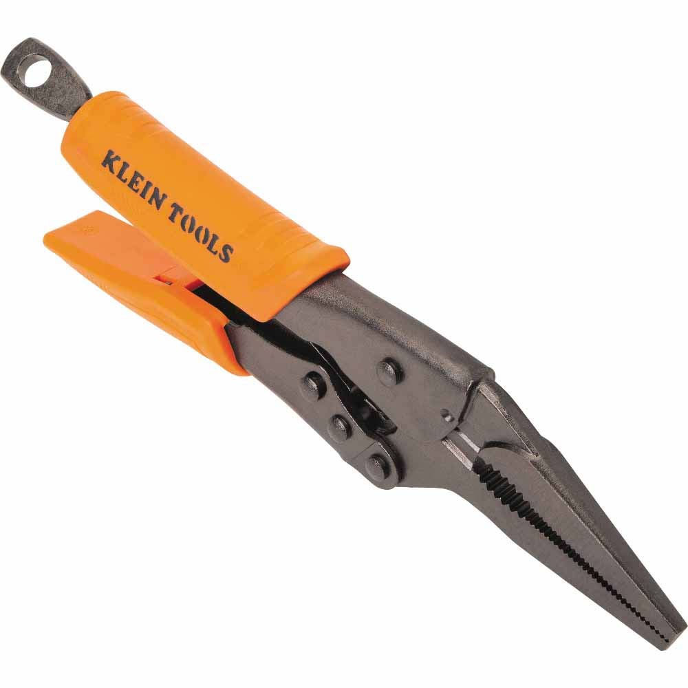 Klein 38612 Long Nose Locking Pliers, 9" - 2