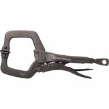 Klein 38622 C-Clamp Locking Pliers With Swivel Jaws, 11" - 7