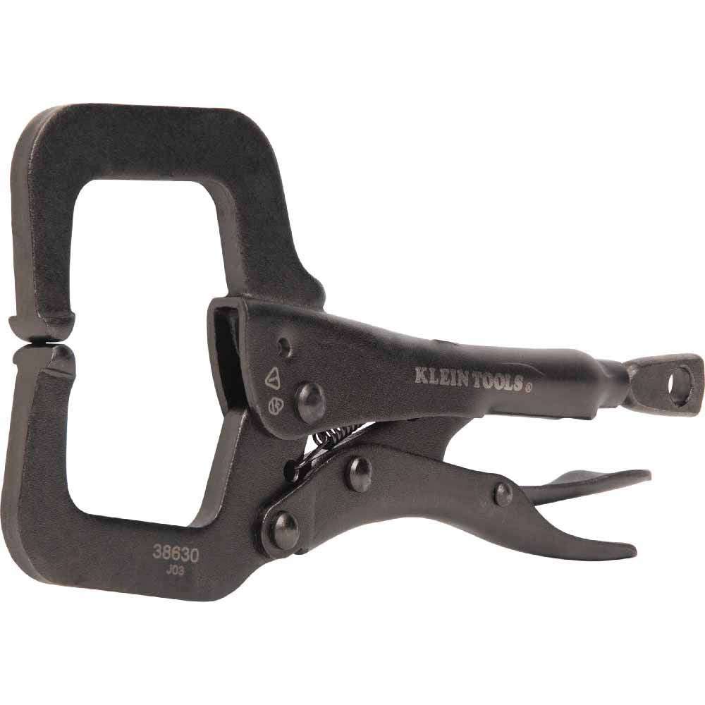 Klein 38630 C-Clamp Locking Pliers With Standard Jaws, 6" - 2