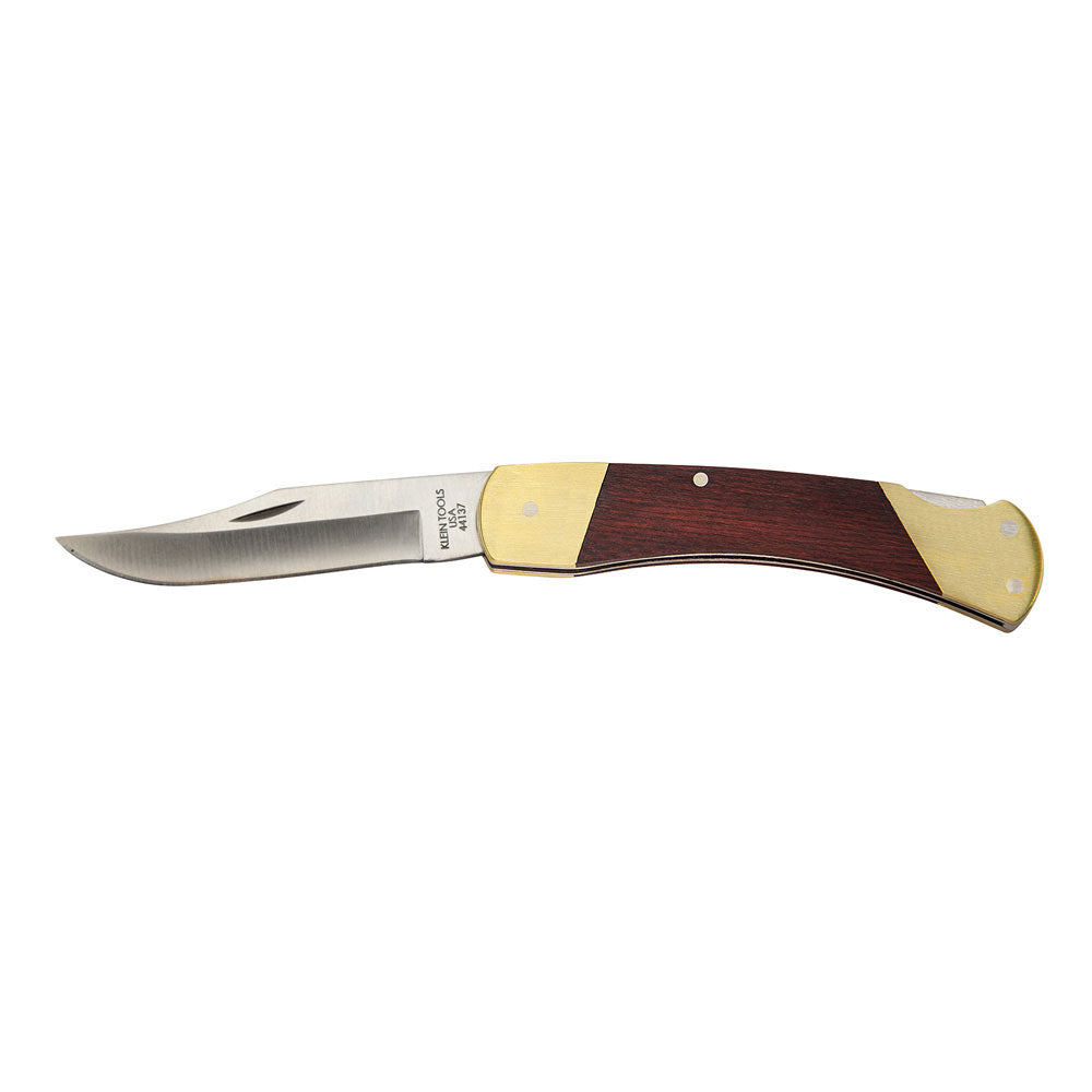 Klein Tools 44037 Sportsman Knife Drop Point 3-3/8" - 3