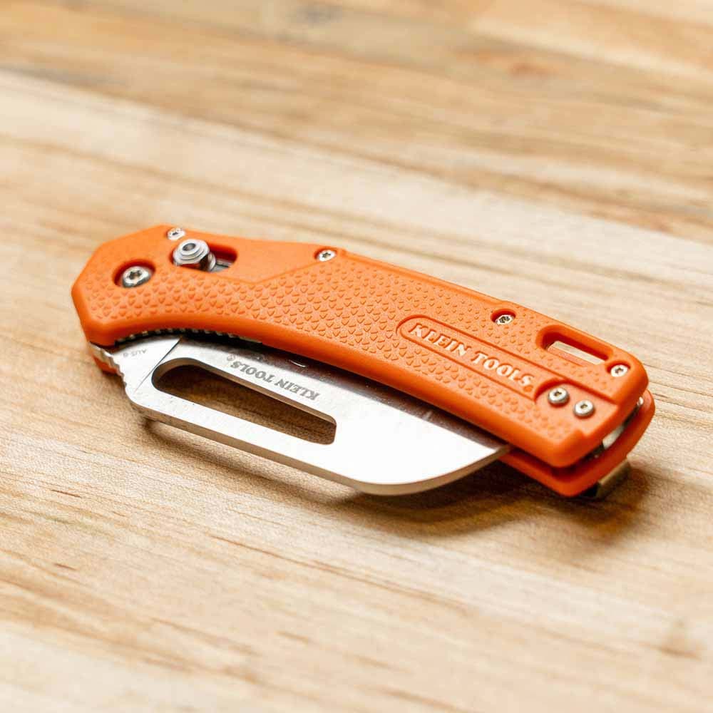 Klein 44056 Pocket Knife, Cable Skinning, Hawkbill Blade - 5