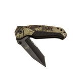 Klein 44222 Pocket Knife, REALTREE XTRA Camo, Tanto Blade