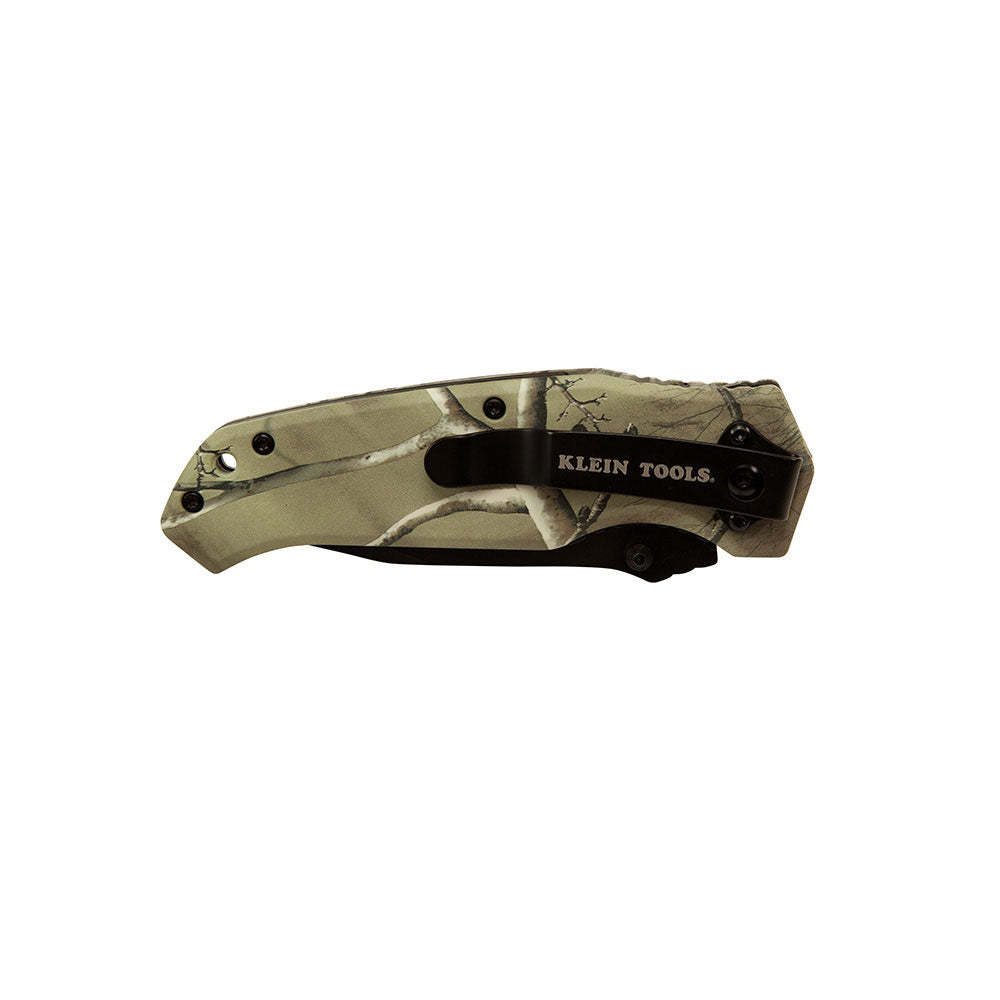 Klein 44222 Pocket Knife, REALTREE XTRA Camo, Tanto Blade - 2