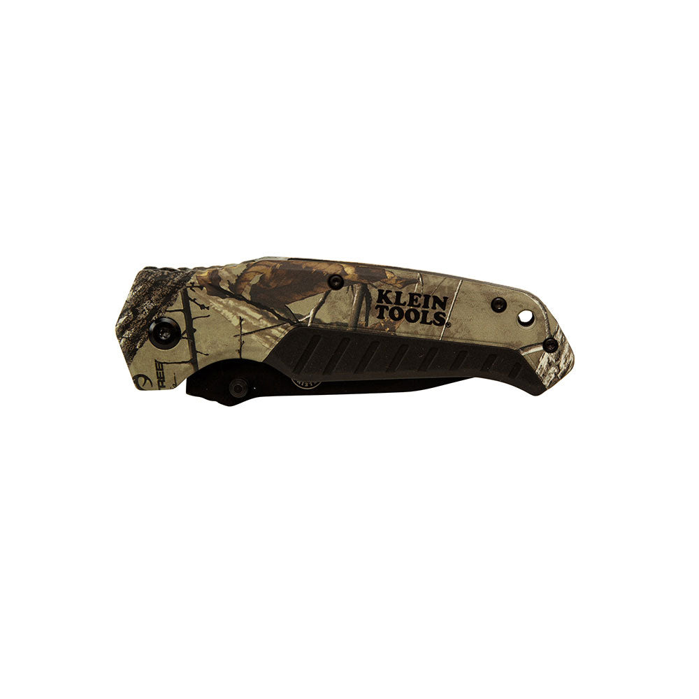 Klein 44222 Pocket Knife, REALTREE XTRA Camo, Tanto Blade - 3