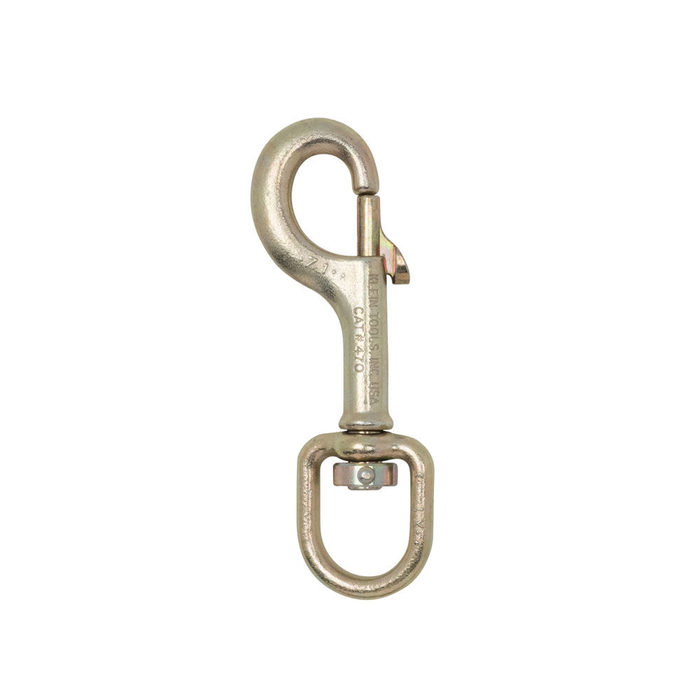 Klein 470 Swivel Hook with Plunger Latch