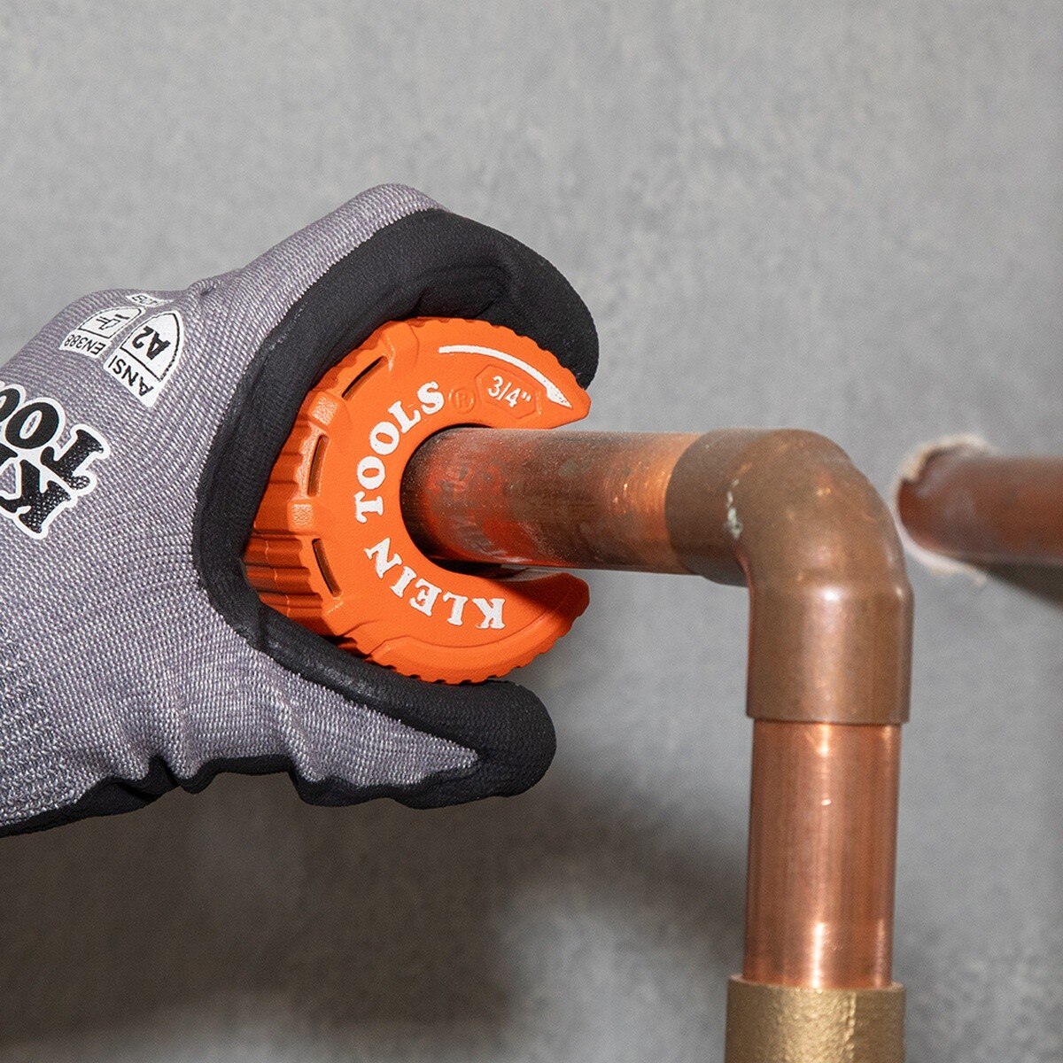 Klein 50056 3/4-Inch C-Style Copper Tubing Cutter - 10