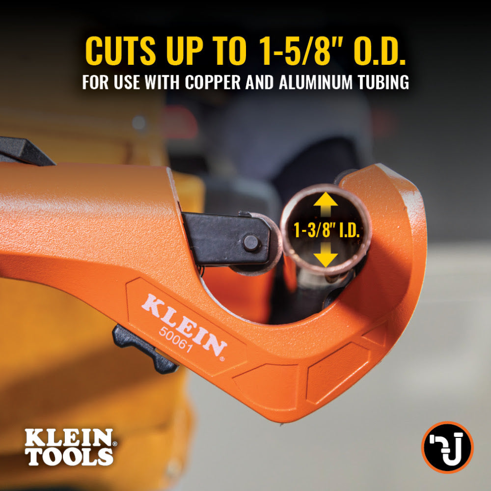 Klein 50061 1-5/8" Quick-Adjust Tubing Cutter - 2