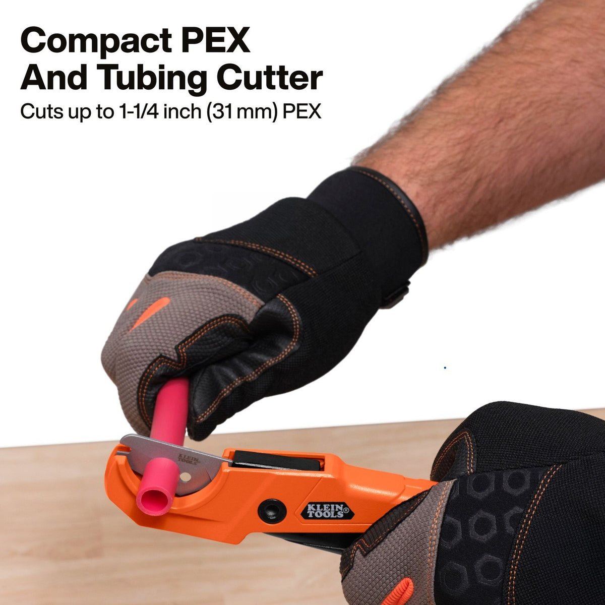 Klein 50072 1-1/4" Compact PEX Pipe and Tubing Cutter - 4