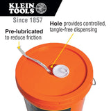 Klein 50141 Conduit Measuring Pull Tape, 2500-Pound x 1000' - 3