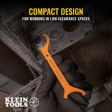 Klein 50901R Straight Locknut Wrench Set - 5