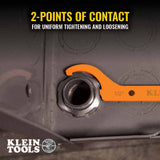 Klein 50901R Straight Locknut Wrench Set - 6