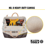 Klein 510214 Canvas Tool Bag, 14" - 4