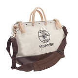Klein 510216SP Deluxe Tool Bag, Canvas, 13 Pockets, 16"