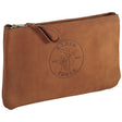 Klein 5139L Top-Grain Leather Zipper Bag