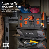 Klein 54309MB MODbox Roll Up Tool Pouch Organizer 15" x 8" x 8" - 5