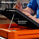 Klein Tools 54826MB MODbox Tray Work Top Stainless Steel Multi-Use Work Surface 22" x 15.5" - 5