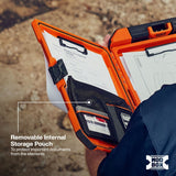 Klein Tools 54827MB MODbox Weather Resistant Clipboard with Storage Pouch 14.85" x 10.61" - 4