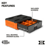 Klein Tools 54844MB MODbox Compact Single Drawer Full Width Tool Storage Drawer Box - 3