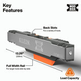 Klein Tools 54846MB MODbox Compact Tool Carrier Rail Attachment for Tool Storage 13.2" - 2