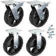 Klein Tools 54851MB MODbox Utility Cart 8 in. Replacement Caster Wheels with Locking Brake (4 Pack)