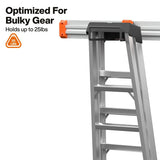 Klein Tools 54853MB MODbox Wall System XL Hook for Bulky Gear and Ladder Storage 25 lb Capacity - 2