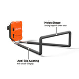 Klein Tools 54853MB MODbox Wall System XL Hook for Bulky Gear and Ladder Storage 25 lb Capacity - 3