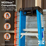 Klein Tools 54853MB MODbox Wall System XL Hook for Bulky Gear and Ladder Storage 25 lb Capacity - 5
