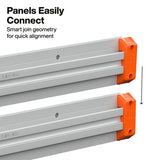 Klein Tools 54854MB MODbox 32" Wall System Panel for Modular Tool Storage (2 Pack) - 3