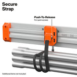Klein Tools 54859MB MODbox Wall System J Hook with Strap for Cord and Hose Storage (2 Pack) - 3