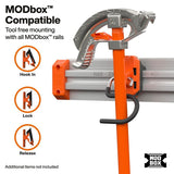 Klein Tools 54860MB MODbox Wall System S-Hook for Long Handle Tool Storage 6.5" - 4