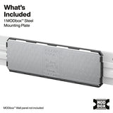 Klein Tools 54862MB MODbox Wall System Steel Mounting Plate 15.3" for Magnetic Accessory Storage - 2