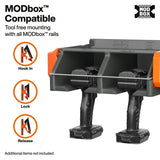 Klein Tools 54867MB MODbox Wall System Power Tool Dock for Wall Storage 11.66" x 10.33" x 5.44" - 3