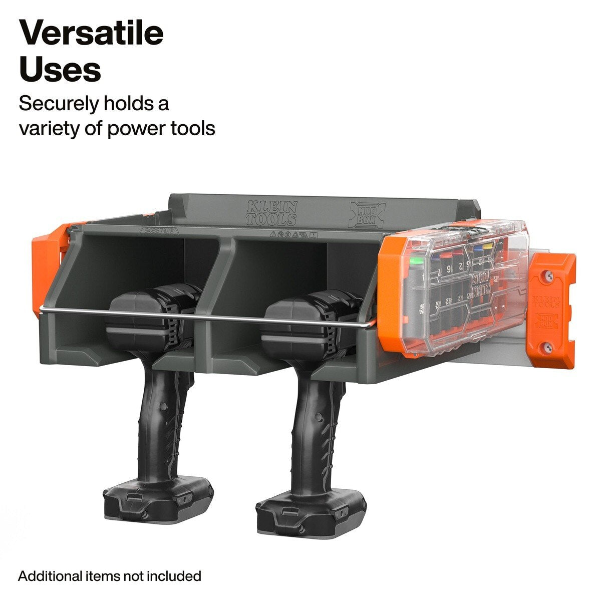 Klein Tools 54867MB MODbox Wall System Power Tool Dock for Wall Storage 11.66" x 10.33" x 5.44" - 4