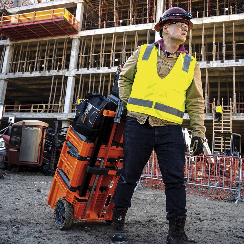 Klein 54902MBR MODbox Replacement Wheels for Rolling Toolbox - 9